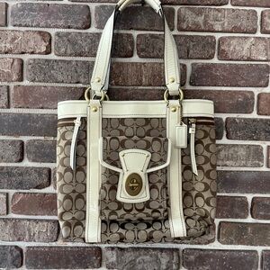 Coach Vintage Signature Large Legacy Tote Bag